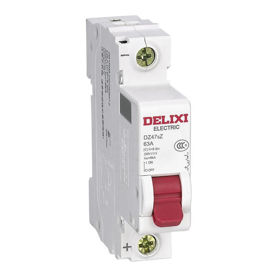 Delixi NAVIGATOR DZ47sZ-63 Manuals