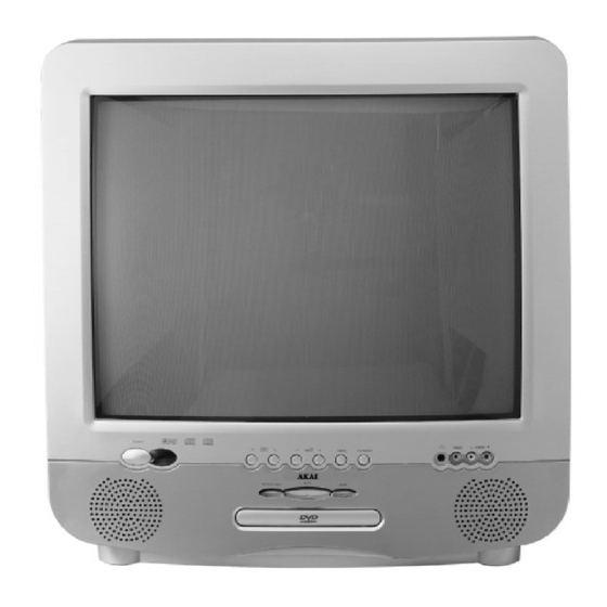 Akai CT-S14MTD-E3 Operator's Manual