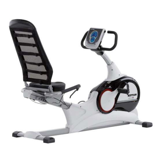 Kettler GOLF R Training And Operating Instructions