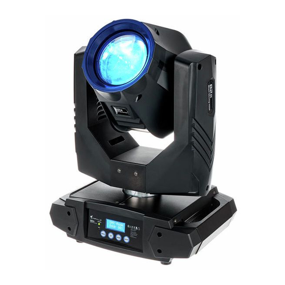 thomann STAIRVILLE Beam Moving Head B2R User Manual