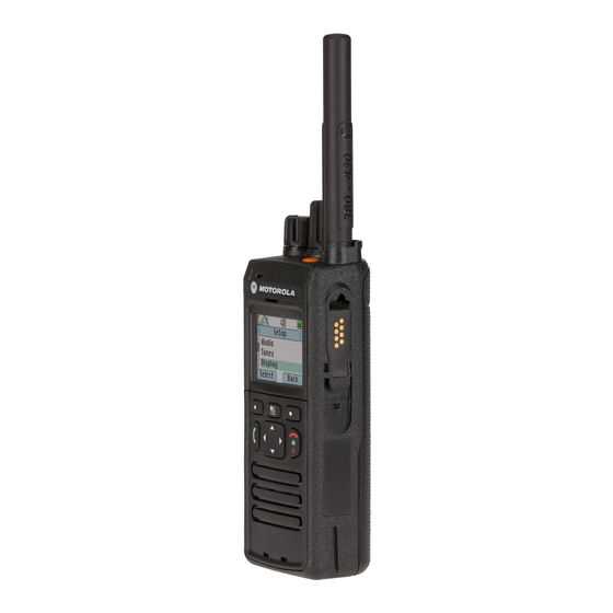 Motorola MTP3500 Quick Start Manual
