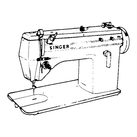 Singer 20UX142 Parts Manual