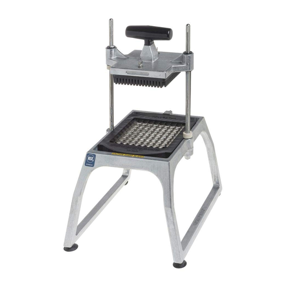 Vollrath Instacut 5.1 Operator's Manual