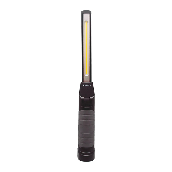 Würth LED-SABER WL1 Manuals