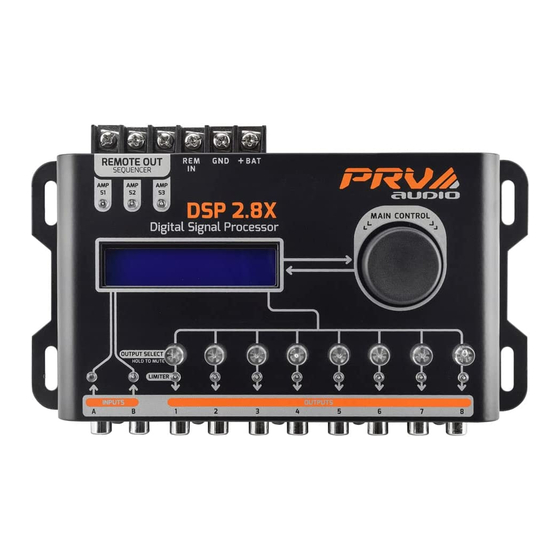 PRV Audio DSP2.8X User Manual