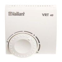 Vaillant VRT 40 Manual
