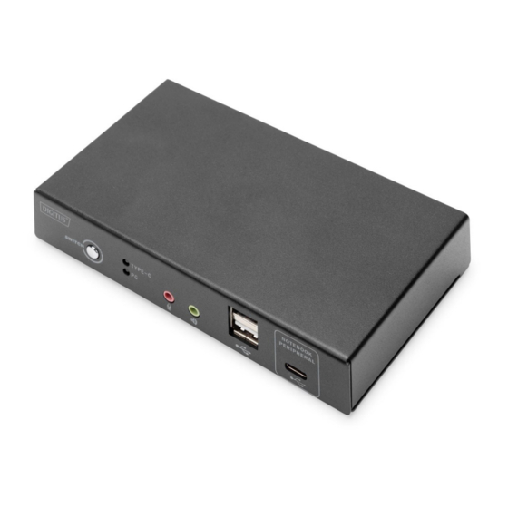 Digitus DS-12901 Quick Installation Manual