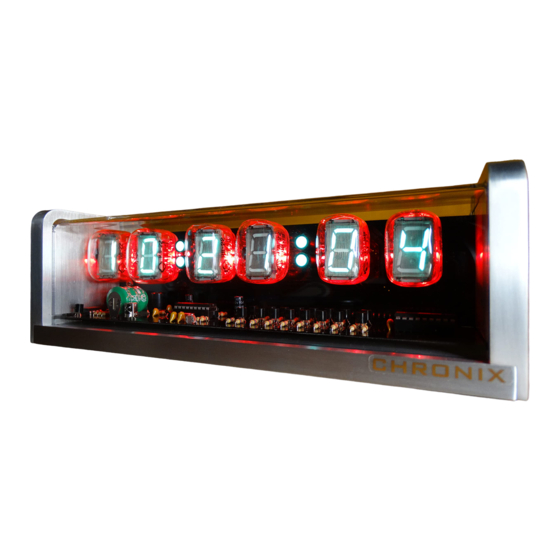 Nixie Clock IV-22 Product Manual