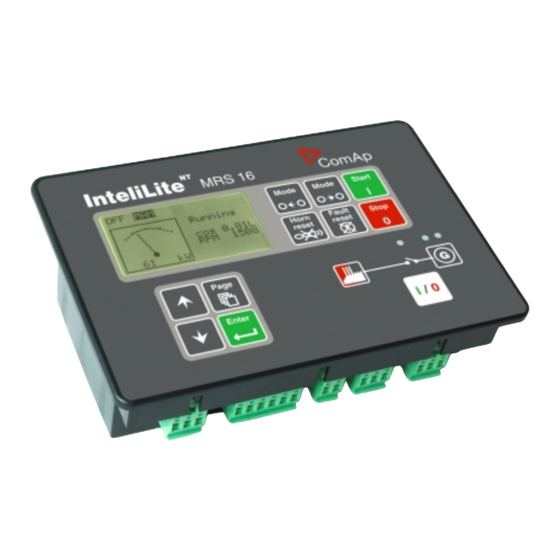 ComAp IL-NT MRS11 Reference Manual