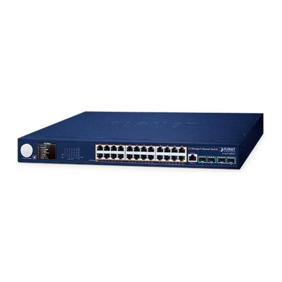 Planet XGS-6311 Series Quick Installation Manual