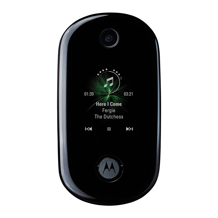 Motorola MOTO U9 Quick Start Manual