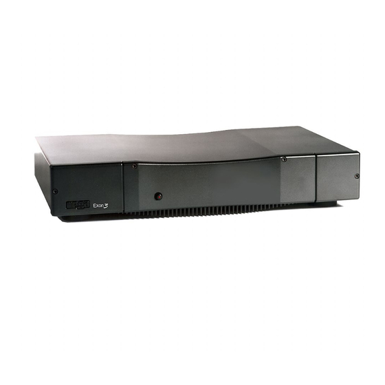 Rega Exon Manual