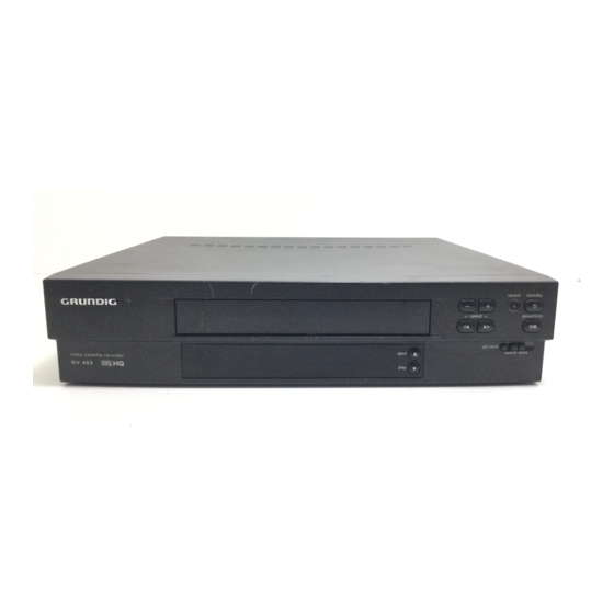 Grundig GV 403 Service Manual