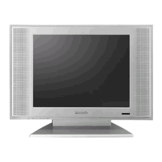 Panasonic TX-20LB5P Service Manual