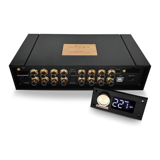zapco DSP-Z8 IV II Owner's Manual