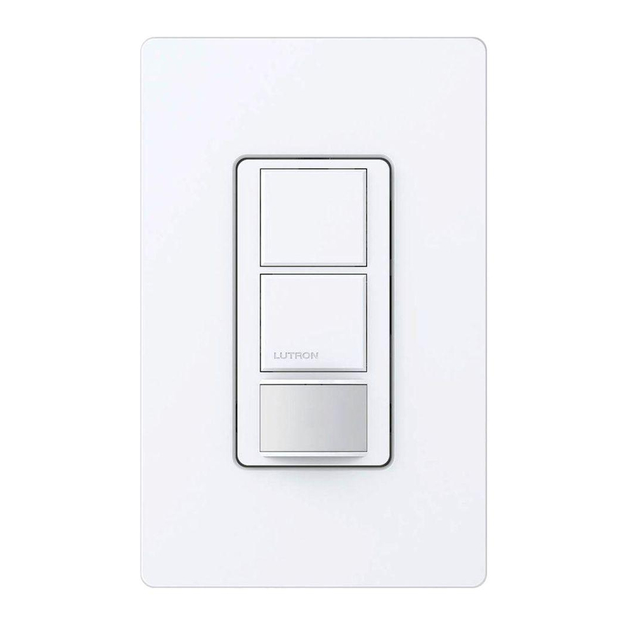 Lutron Electronics Maestro MS-OPS6-DDV Manual