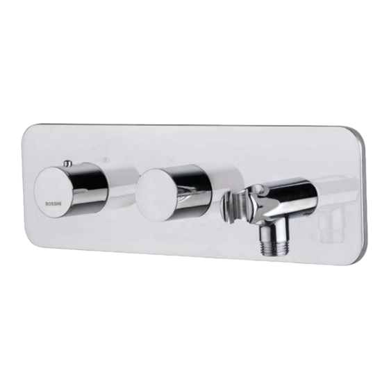 Bossini Z005350 Thermostatic Shower Mixer Manuals