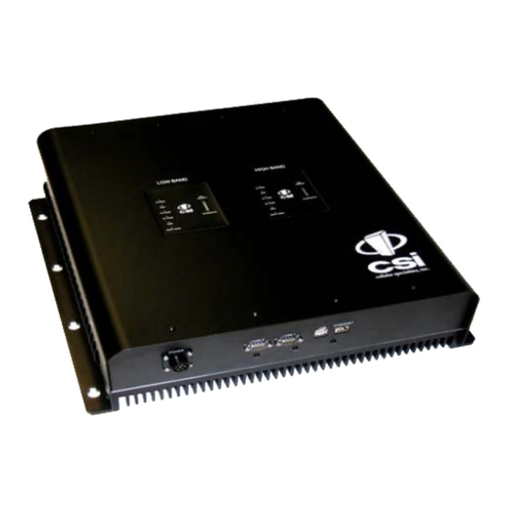 CSI -DSP85-C/P Installation Manual