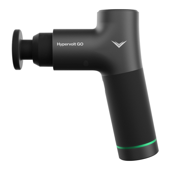 HYPERICE Hypervolt GO Operating Instructions Manual