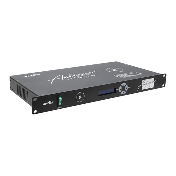 EuroLite Ambience Control 4 Manuals