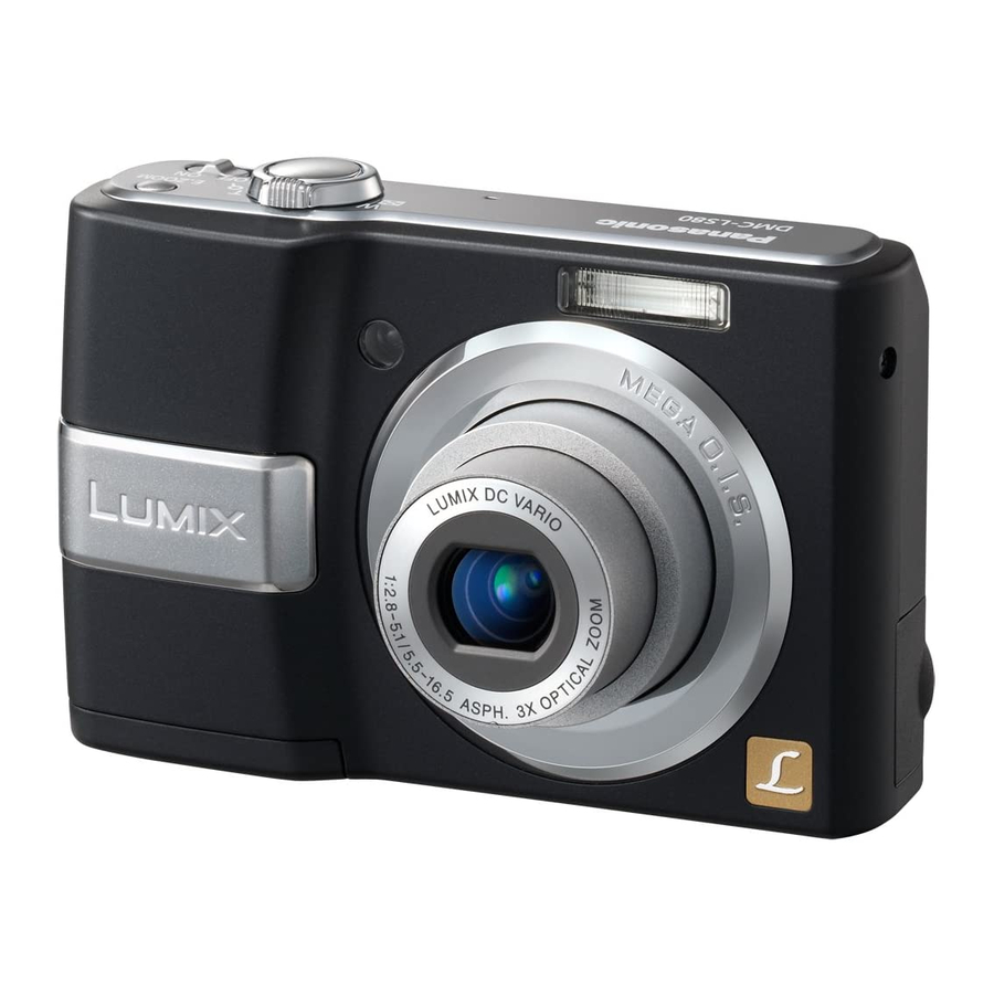 Panasonic Lumix DMC-LS80 Instrucciones De Funcionamiento