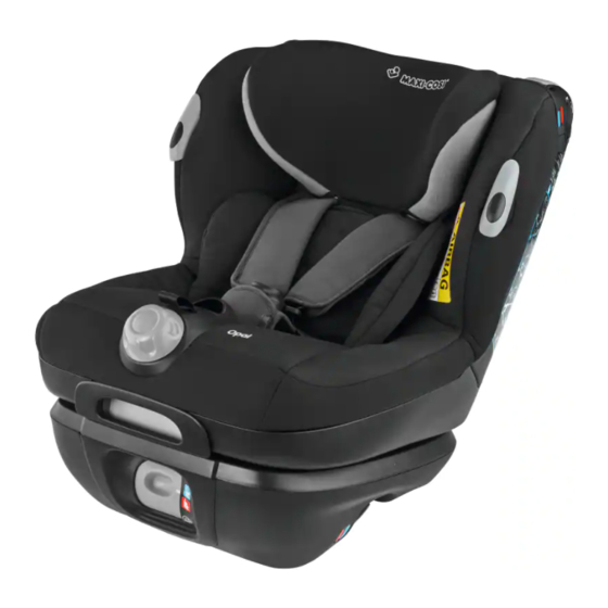 Maxi cosi opal installation best sale