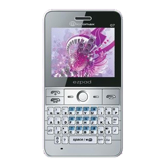 Micromax Q7 User Manual