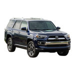 Toyota 2015 4Runner Quick Reference Manual