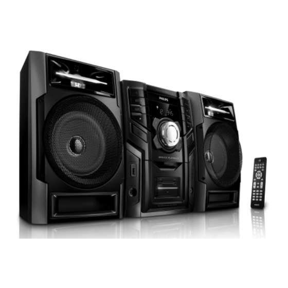 Philips FWM208 Service Manual