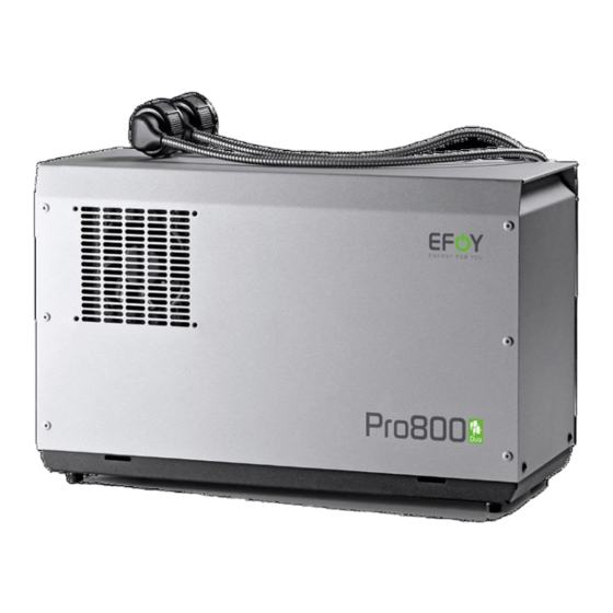 EFOY Pro Series Firmware Manual