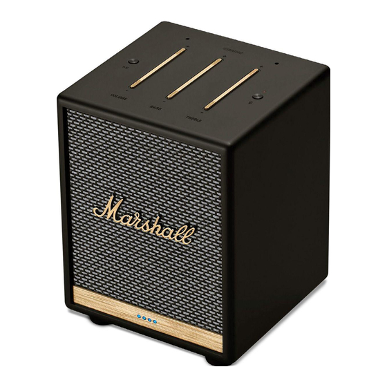 Marshall Amplification Uxbridge User Manual