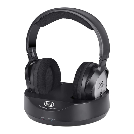 User Manuals: Trevi FRS 1400R Wireless TV Headphones