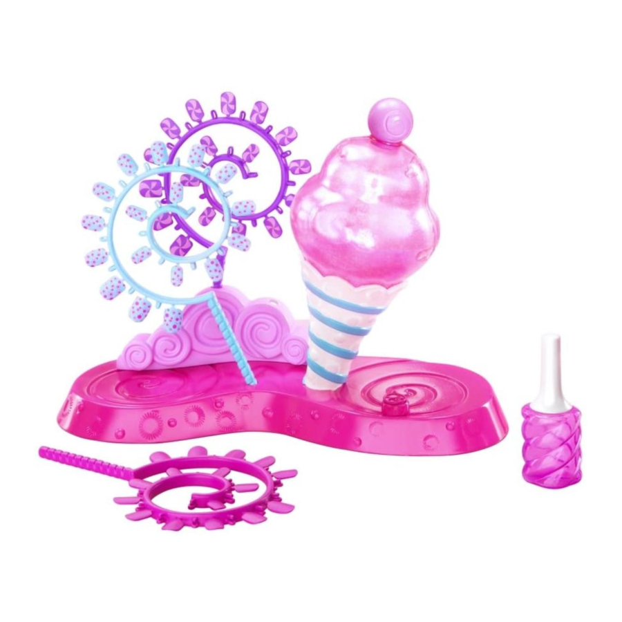 Mattel Barbie Candy Glam Nail Glitterizer Instructions
