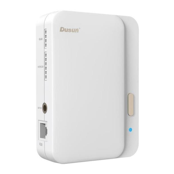 Dusun DSW-080 Smart Switch Manuals