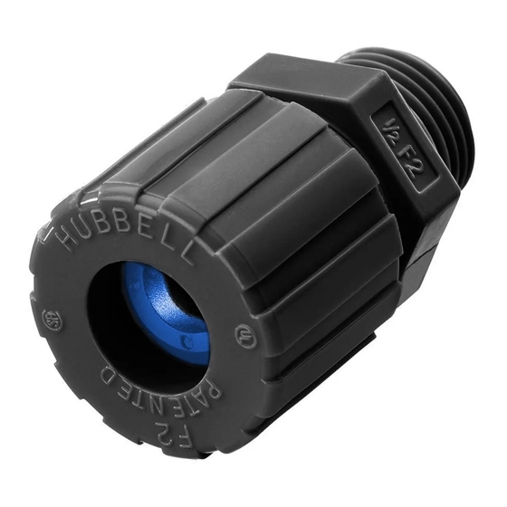 Hubbell MINI-QUICK H MS FA1 Series Installation Instructions