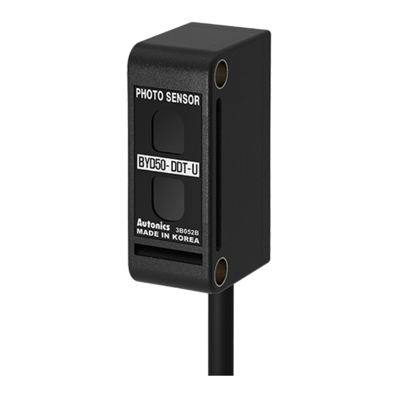 Autonics BYD Series Product Manual
