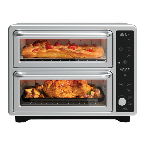 Bella PRO DoubleUp Oven with Probe Thermometer Instruction Manual