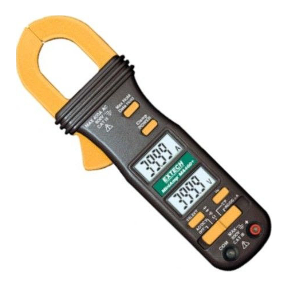 Extech Instruments MA400 User Manual