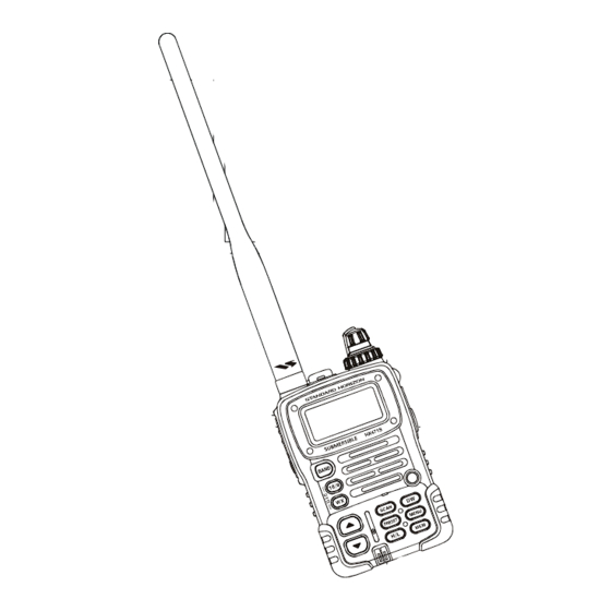 Standard Horizon HX471S Service Manual
