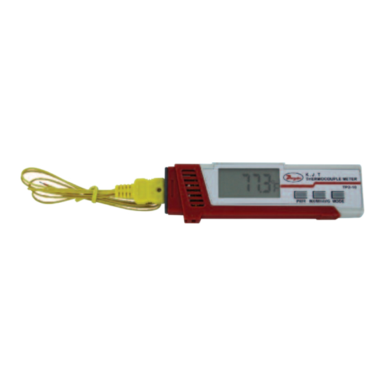 Dwyer Instruments TP2-10 Specifications-Installation And Operating Instructions