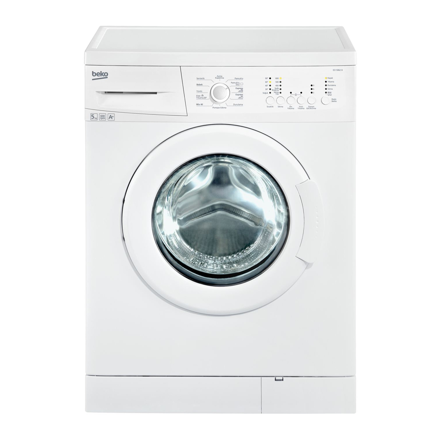 Beko D 5082 B User Manual