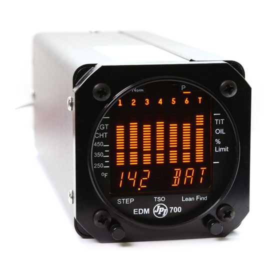 J.P. Instruments EDM-700 Pilot's Manual