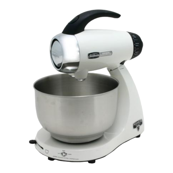 Sunbeam MIXMASTER 2349 User Manual