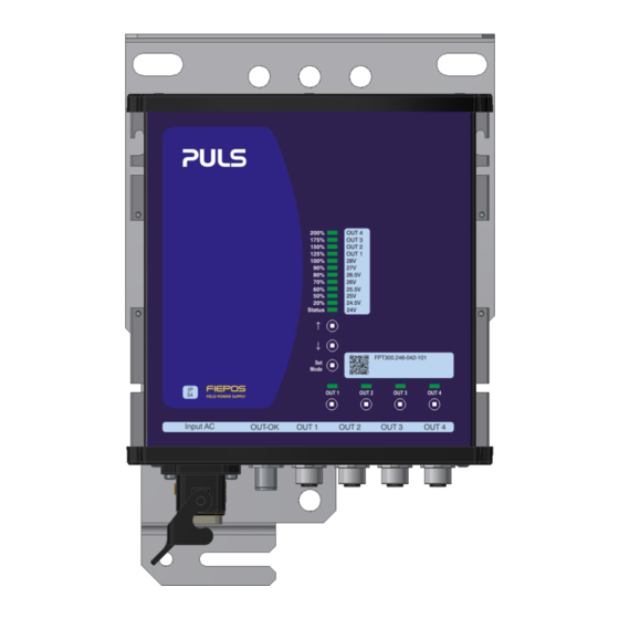 Puls FPT300 Manual