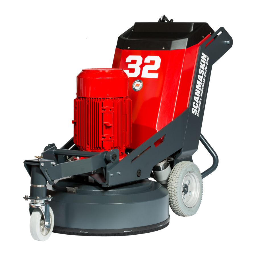 SCANMASKIN 32 PROPANE Manual