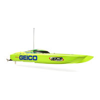 Proboat Miss GEICO Zelos Owner's Manual