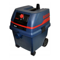Bosch GAS 25 Professional Original Instructions Manual