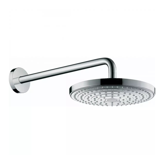 Hans Grohe Raindance Select E300 Instructions For Use Manual