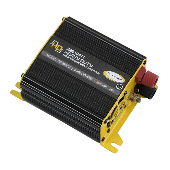 Go Power GP-225HD User Manual