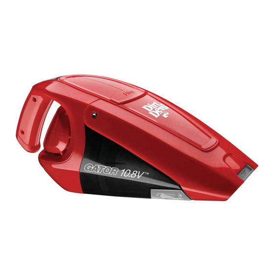 Dirt Devil BD10100 Instruction Manual